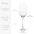 thumbnail image 5 of Crystal Merlot Red Wine Glasses - Set Of 4, 5 of 5