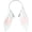 White, variant on Jiibva Plush Lop Rabbit Ears Fascinator Headband - Fluffy Hair Accessory (9.06x7.09inch)