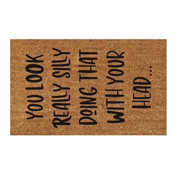 Doormats Coir Entrance Outdoor Mat for Front Door Outside Front Door Rugs Indoor Entrance Personalized Welcome Door Matt Outdoor Entrance Home Waterproof All-Season Front Door Mat Outside Entrance