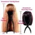 thumbnail image 4 of Support pour Perruques, Support de Tête de Perruque Portable pour Femmes, Lot de 3, 4 of 8