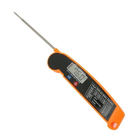 

Higoodz Barbecue Thermometer Foldable Sensitive Cooking Food Thermometer High Accuracy Slim Design Portable For BBQ