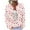 A01-Multicolor&birthday gifts for women, variant on Cable Knit Sweater Women Ugly Graphic Christmas Gifts Oversized Long Sleeve Button Up Cardigans, Multicolor, M