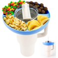 thumbnail image 1 of LAICAIW Bol à Collations pour Stanley 40 oz Tumbler, Plateau de Rangement Réutilisable pour Bonbons Plateau à Noix Boîtes avec 4 Compartiments pour Nourriture Plateau Topper Porte-Gobelet pour Accessoires Stanley Cup, 1 of 7