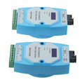 thumbnail image 2 of 2pcs Rs485/422/232 Fiber Optic Converter Bidirectional Transimitter Receiver Modem Transmission Device, 2 of 5