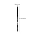 thumbnail image 2 of Miangastore Kayaking Canoe Paddle Safety Line Oar Anti-loss Rope Elastic Rope with Carabiner, 2 of 8