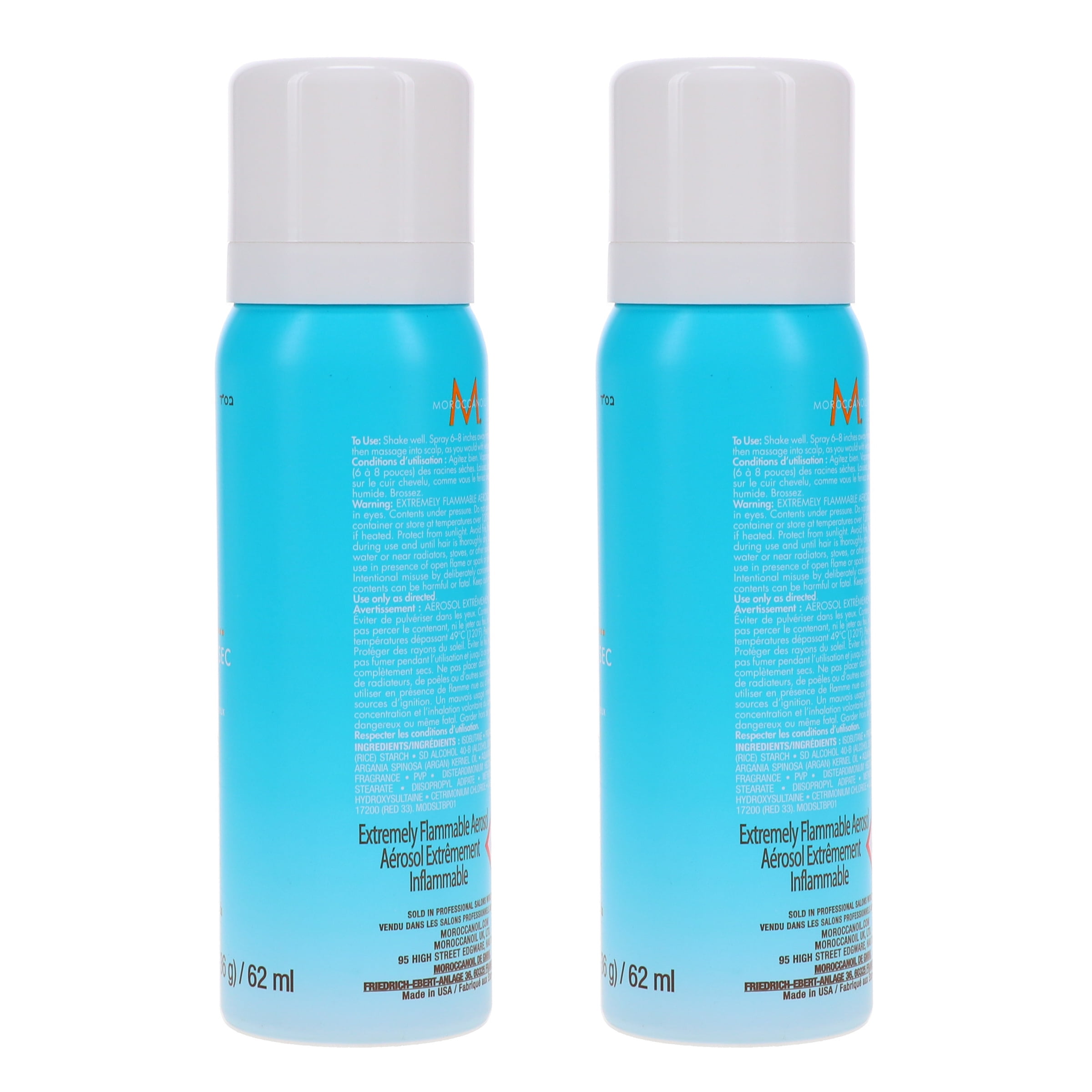 Moroccanoil Dry Shampoo Light Tones 1.3 oz 2 Pack