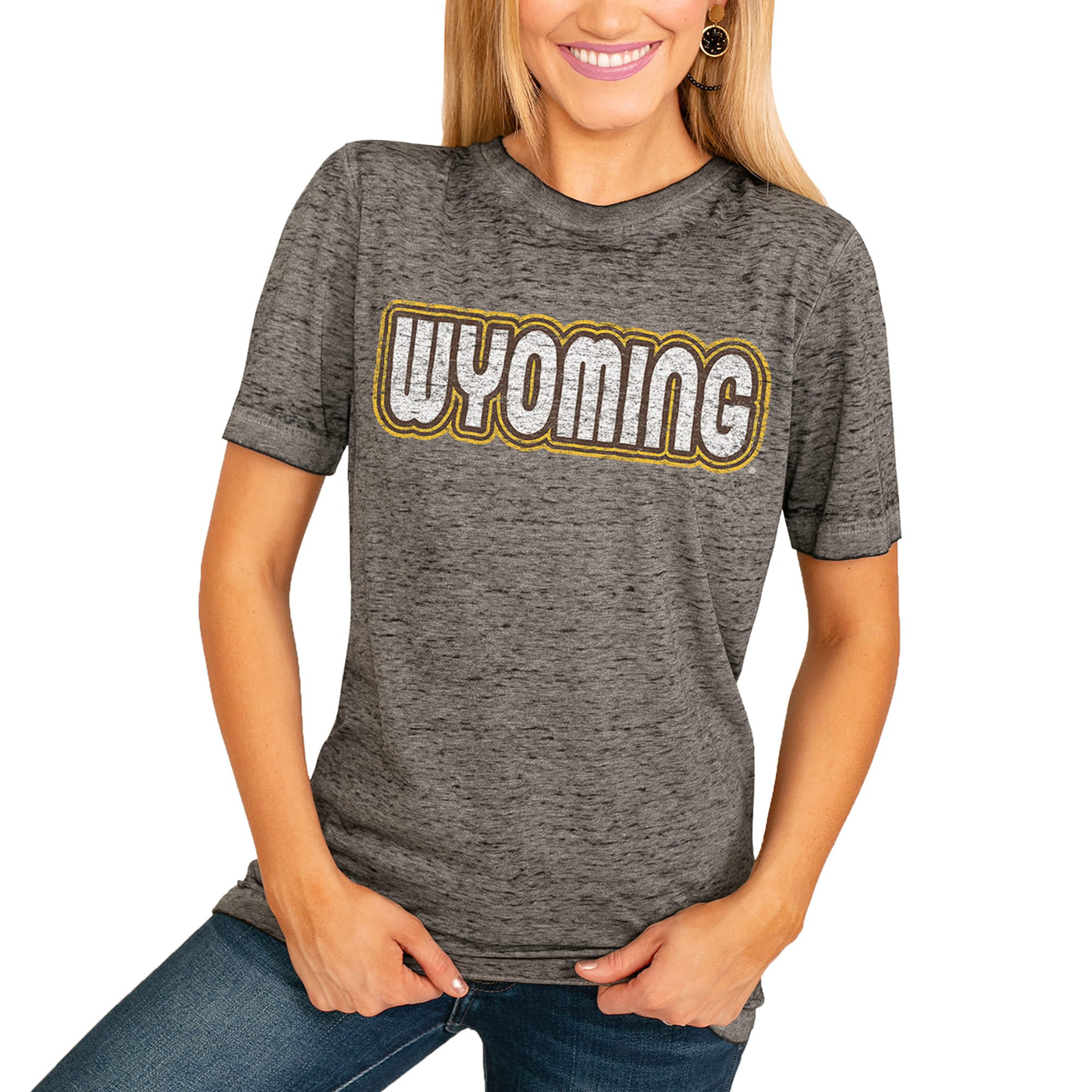 Wyoming Cowboys Unisex Premium Short Sleeve T-Shirt Free Shipping "New" 