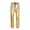 Yellow, variant on Men Performance Pants Drawstring Elastic Waist Ankle-banded with Pockets Glossy Surface Disco Trousers Stage Party Nightclub Cosplay Pants