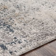 thumbnail image 6 of Surya Norland NLD-2312 94x120" Rectangle Fabric Rug in Medium Gray/Light Beige, 6 of 7