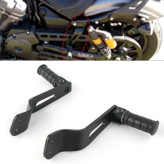 BFY Motorcycle Rear Passenger Foot Peg Footrest Bracket Set For Yamaha Bolt XVS 950 R 2014 2015 2016 2017