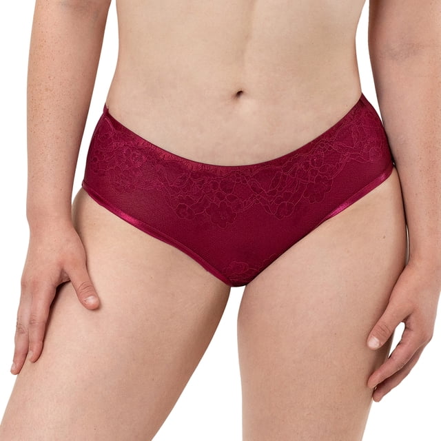 Paquete de Pantaletas Adda Lingerie Modelo Florencia, Diseño de encaje y tela satinada, Colores surtidos