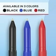 thumbnail image 3 of Paper Mate Ballpoint Pens, Write Bros. Black Ink Pen, Medium Point (1.0mm), 20 Count, 3 of 8