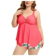 thumbnail image 2 of Daisyyozoid Summer Split Swimwear for Women Fashion Large Split Bikini Flat Angle Set Swimwear, 2 of 5