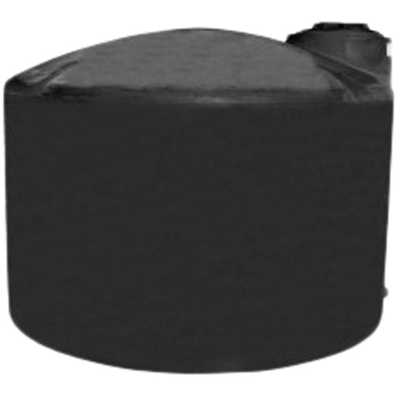 Norwesco 40631 2500 Gallon Above Ground Black Water Tank