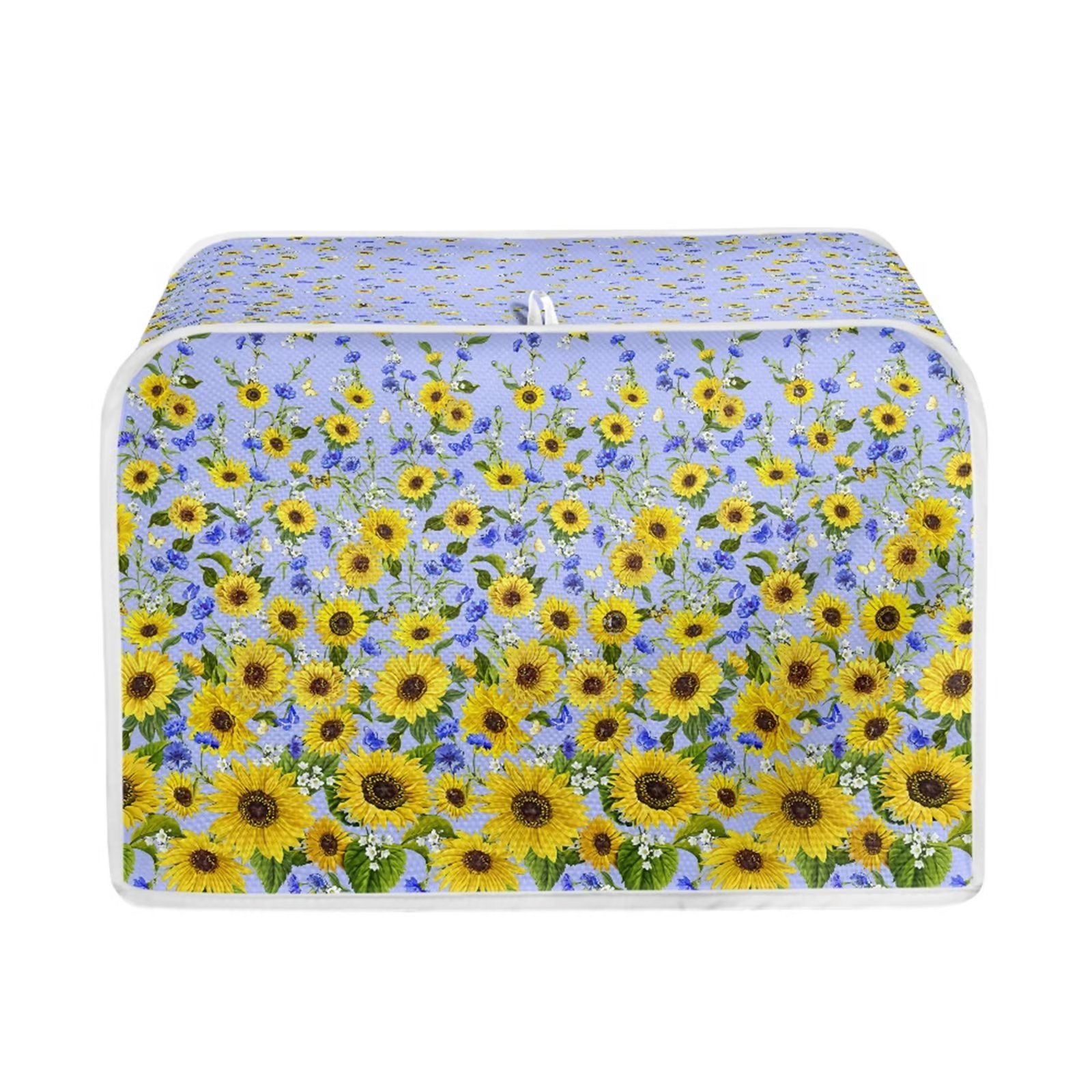 FKELYI Sunflower Print Toaster Covers Lightweight 4 Slice Toaster