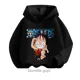 thumbnail image 3 of Ropa de anime para niños, sudadera de una pieza para niños, ropa de primavera y otoño para niñas, sudadera de dibujos animados de Luffy Zoro, traje con capucha para adolescentes, camisetas de Sonic, 3 of 5