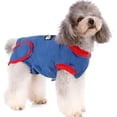 thumbnail image 1 of Traje de recuperación Traje protector para perros después de la cirugía - Vendaje abdominal - Collar electrónico Perfect Match - Alternativa antideslizante - Recuperación quirúrgica, 1 of 5