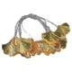 thumbnail image 2 of Golden Leaf String Lights | Iron Art Curtain Fairy Lights | Battery Powered Transparent Warm LED | 2 Meters | 20 Bulbs | Window Home Wedding Decor | Indoor Outdoor Decoration, 2 of 5