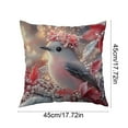 thumbnail image 3 of Christmas Pink Pillow Covers 17.7x17.7 Inches Decorative Pillow Cases Soft Fabric Hidden Zipper Home Holiday Decor Seasonal Decoration, 3 of 5