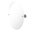 thumbnail image 1 of Frameless Oval Tilt Mirror with Beveled Edge - PQN-91-GYM, 1 of 1