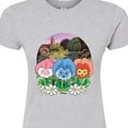 thumbnail image 3 of Disney - Alice In Wonderland - Flower Row - Juniors Fitted Graphic T-Shirt, 3 of 5