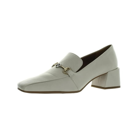 

Franco Sarto Womens Laurita Leather Slip On Loafer Heels