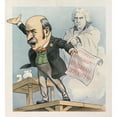 thumbnail image 3 of John Samuel Pughe 12x13 Black Modern Framed Museum Art Print Titled - The Shade of Jefferson Protests (1902), 3 of 5