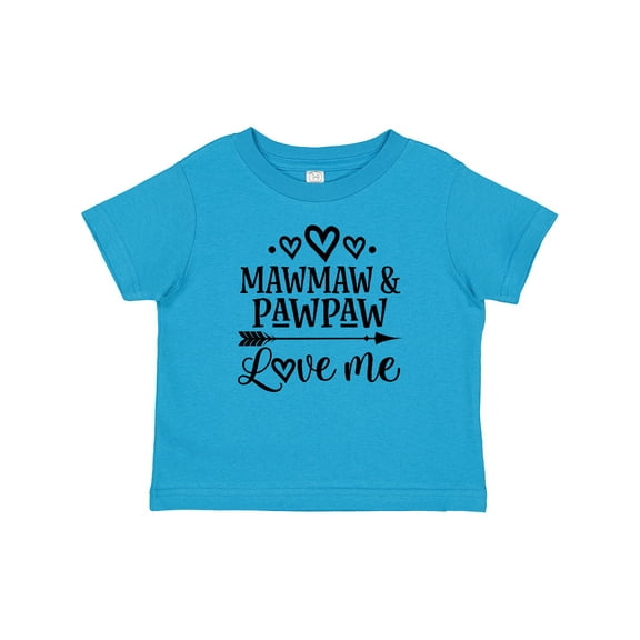 Inktastic Mawmaw and Pawpaw Love Me Girls Baby T-Shirt