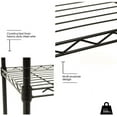 thumbnail image 3 of BestOffice 4 Shelf Wire Shelving Metal Large Storage Shelves Heavy Adjustable Utility Commercial Grade Steel Layer Shelf, 3 of 7