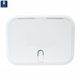 thumbnail image 2 of T-H Marine Boat Hatch HDS-0714-2-DP Designer Series; Horizontal Storage Access Or Vertical Storage Access; 14 Inch Length x 7 Inch Width; Polar White; Non Lockable; 5-1/8 Inch x 11-7/8 Inch Cutout, 2 of 3