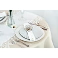 thumbnail image 3 of White European Lace and Antique Jacquard Fabric Table Runner (14" x 27" | 16" x 35"/44"/54" 14"x70"), 3 of 5