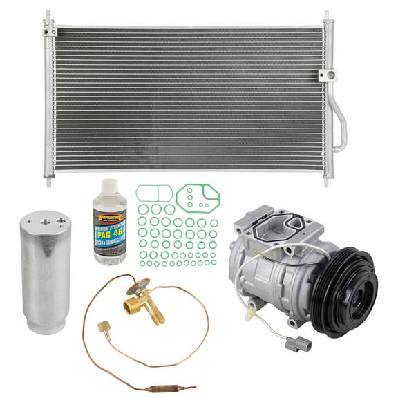A/C Kit w/ AC Compressor Condenser Drier For Acura Integra 1994 1995 1996 1997 - BuyAutoParts