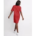 thumbnail image 3 of Hanes  Women's T-Shirt Dress Short Sleeve Cotton Essentials Oversized Fit Midweight Cotton, 3 of 4