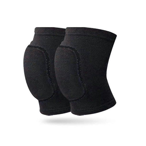 Knee Pads, Breathable Knee Protectors, Nonslip, Padded Support For Sports (black, M)