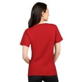 thumbnail image 2 of Women's G-III 4Her by Carl Banks  Scarlet San Francisco 49ers Super-Slim Lightweight Winning Crew T-Shirt, 2 of 2