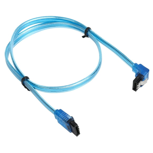 Serial Cable, Durable Stable Premium Material Contact Performance Reasonable Structure Elbow Head Serial Cable For Data Communication Blue