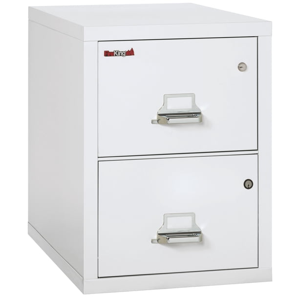 Fireking 2 Drawer Legal 31 D Safe In A File Fireproof Cabinet Arctic White Walmart Com Walmart Com