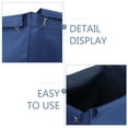 thumbnail image 3 of Clispeed Waterproof Oxford Cloth Laundry Cart Replacement Bag Dark Blue Removable Storage Organizer, 3 of 8