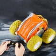 thumbnail image 3 of Coche de control remoto Stunt Car 2.4 Ghz Camión de juguete de alta velocidad - Camión RC impermeable para todo terreno para niños y niñas Coches con baterías recargables Sincero  Hogar, 3 of 3
