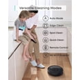 thumbnail image 7 of eufy Robot Vacuum 11S MAX with Replacement Filter Set, Super Thin, Powerful Suction, Quiet, Self-Charging Robotic Vacuum Cleaner, Cleans Hard Floors to Medium-Pile Carpets, 7 of 7