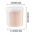 thumbnail image 3 of 1.5L Transparent Plastic Food Storage Container Box - Airtight Dry Food & Snack Organizer for Pantry & Refrigerator, 3 of 3