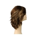 thumbnail image 4 of European Human Hair Freeda Wig Regina Light Brown With Ash Blonde Highlights Multi-Directional Skin Top Size S, 4 of 5