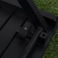thumbnail image 5 of BplusZ  Adirondack Portable Folding Wood Outdoor Side Table, Black, 5 of 7