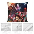thumbnail image 5 of Demon Slayer Pillow Case Soft Pillow Cover Pillowcase Decorative Cushion Cover Home Decor 18 "x18 ", 5 of 8