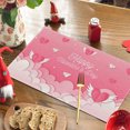thumbnail image 2 of FYTPOV Romantic Red Placemats, Love Pattern Placemats for Kitchen and Dining, Valentines Day Decorations, Christmas Placemats for Party Home Decor, Table Decor, 18x12 in, 2 of 6