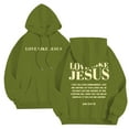 thumbnail image 2 of Christian Hoodies for Men 2025 Love Like Jesus Hoodie Long Sleeve Hooded Sweatshirt with Pockets Pullover Mens Hoodies, 2 of 6