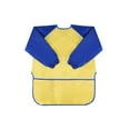thumbnail image 1 of IROINID Children Waterproof Artist Painting Aprons Long Sleeve With 3 Pockets For Age 2-6, 1 of 8