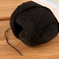 thumbnail image 3 of JubileeYarn Delightfully Fine Yarn - Lace Weight Bamboo - 50g/Skein - Midnight Black - 8 Skeins, 3 of 7