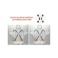thumbnail image 3 of INSPIRE CHIC Bra Shoulder Strap Clips Buckles Bra Strap Anti-Slip Buckles Straps for Women Black-H Shape, 3 of 6