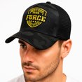 thumbnail image 3 of Knite gorra Force New York Trucker Ajustable con Bordado 3D Deportivo, 3 of 4